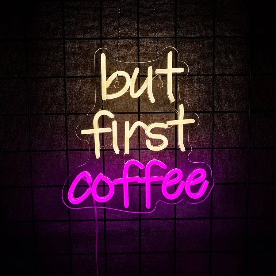 Handmade LED Neon Coffee Sign