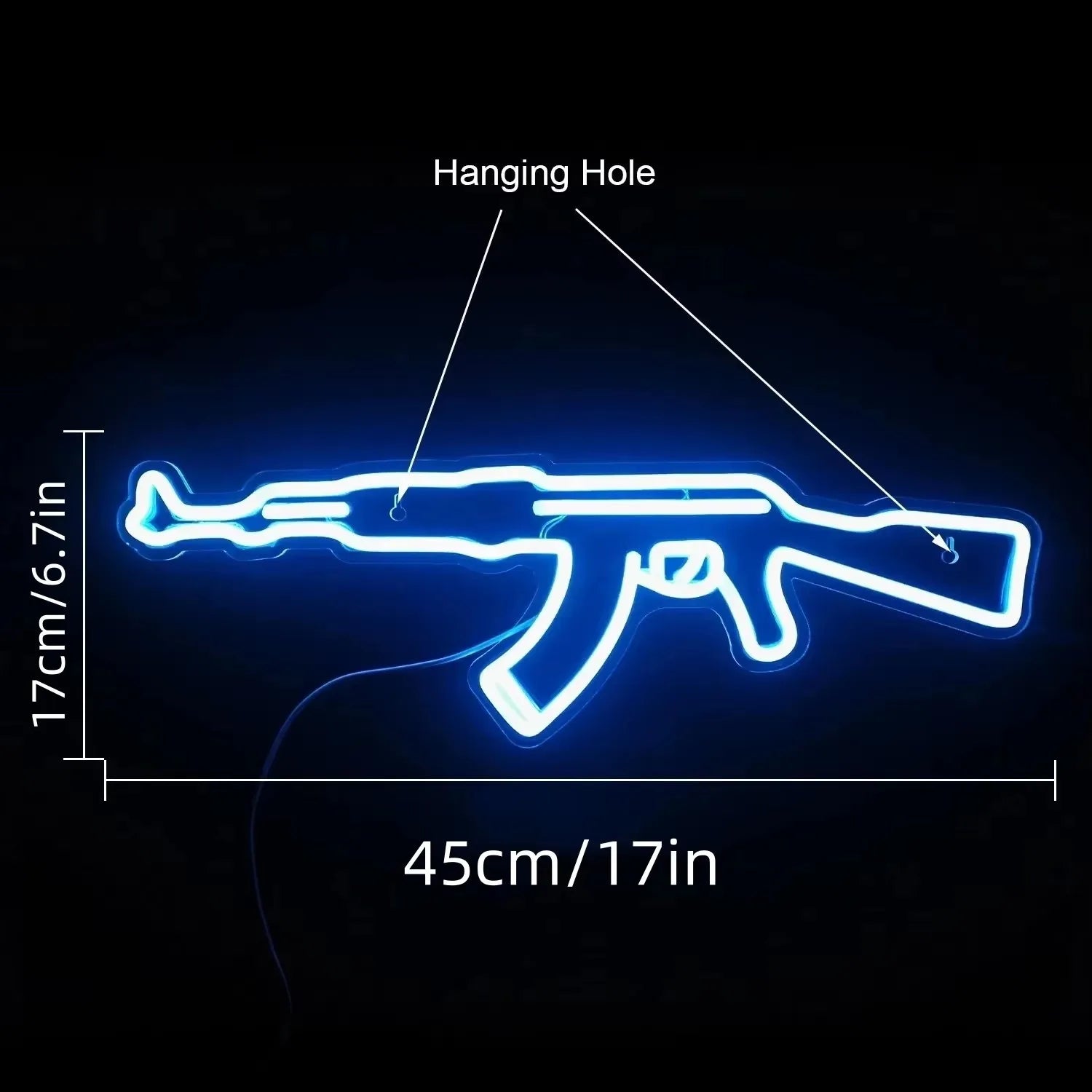 Neon Gun Light