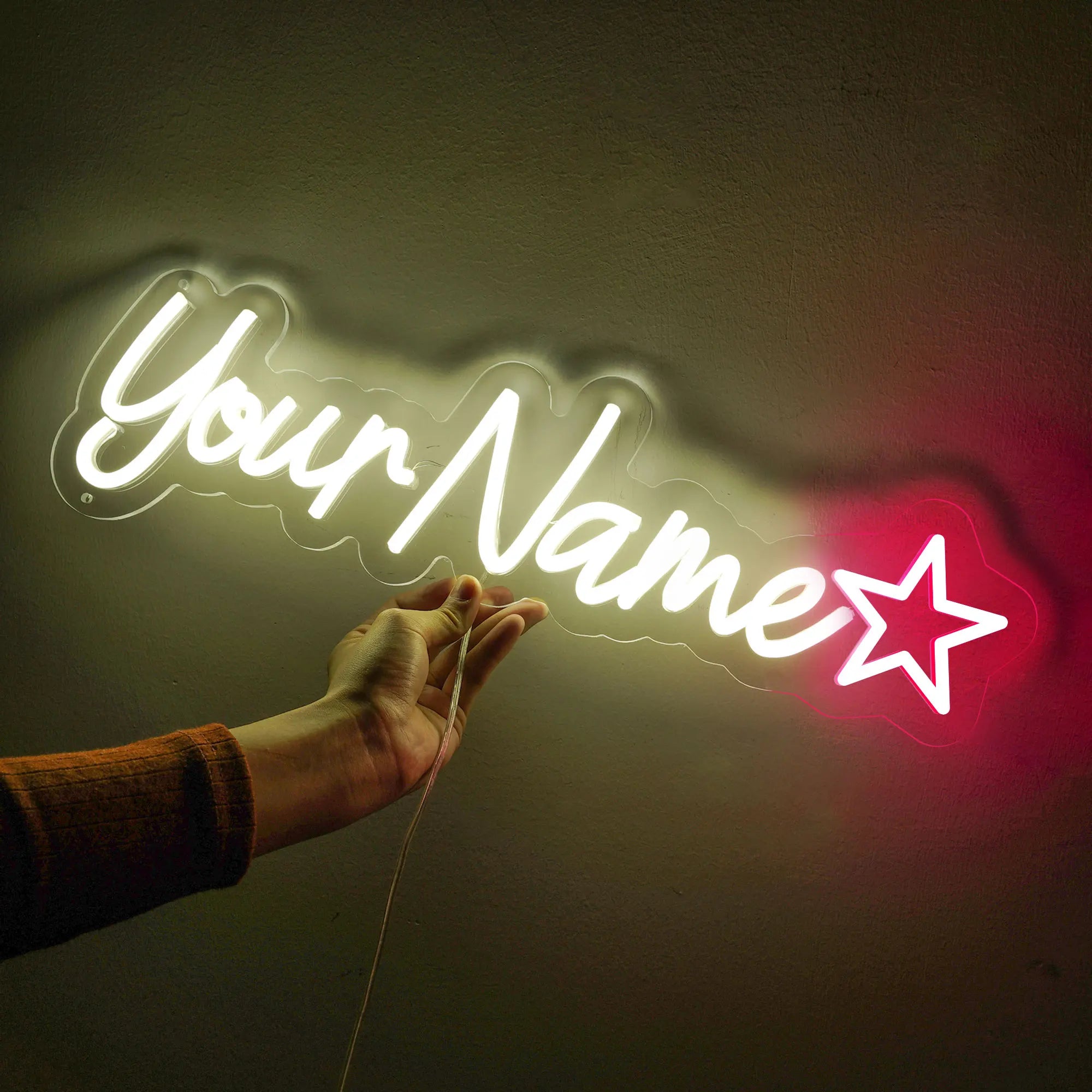 Name Neon Sign Custom Name Sign Personalized Neon Night Lights Christmas Birthday Gifts Boy Girl Room Bedroom Decor Wall Hanging