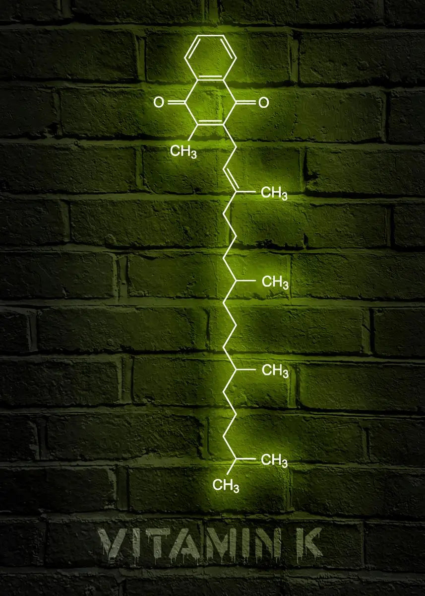 Neon Style Chemistry Molecules Poster Physics Science Prints
