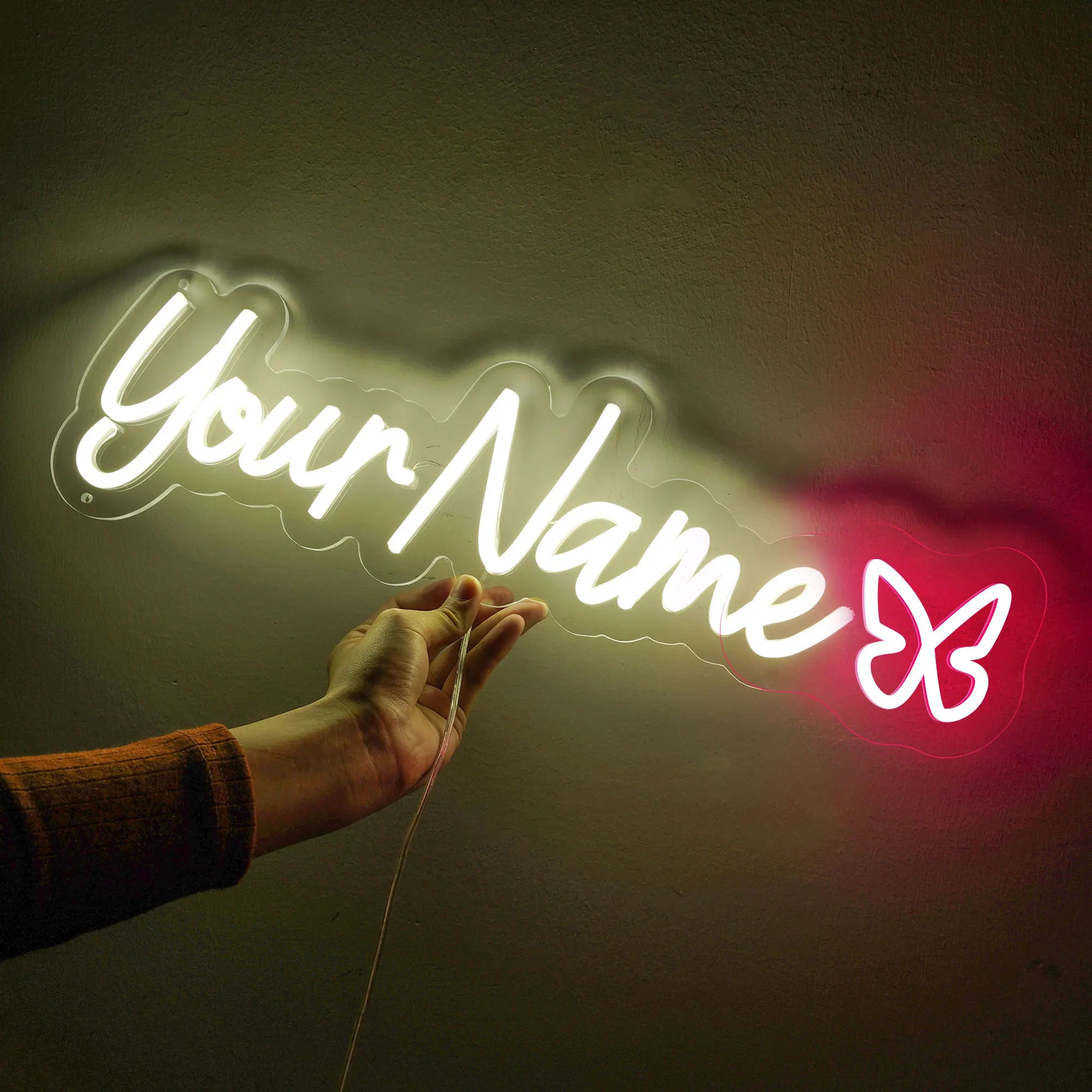 Name Neon Sign Custom Name Sign Personalized Neon Night Lights Christmas Birthday Gifts Boy Girl Room Bedroom Decor Wall Hanging