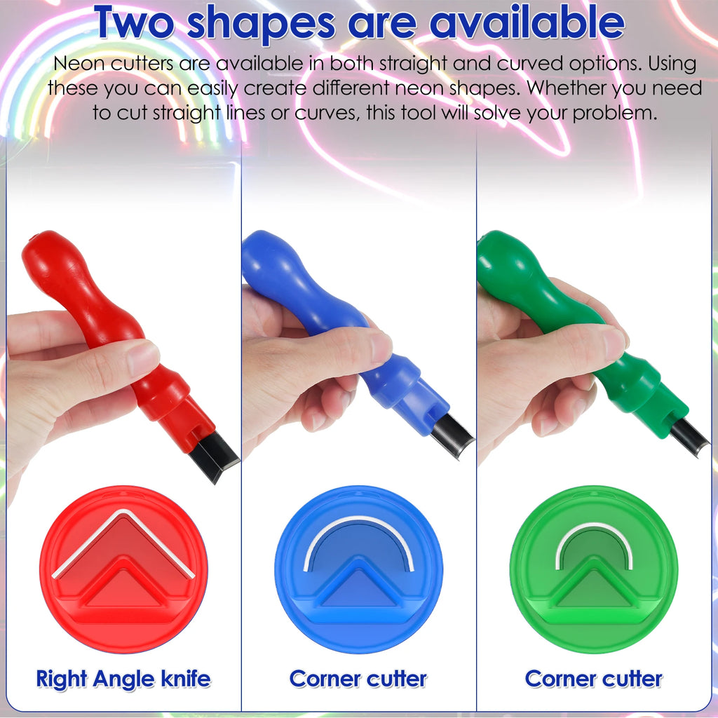 Neon Light Cutter Portable Cutting Neon Lamp Hand Tool High Speed Steel Neon Strip Trimming Hand Tool Neon Light Cutting