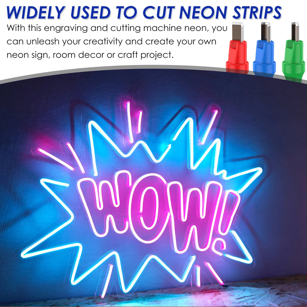 Neon Light Cutter Portable Cutting Neon Lamp Hand Tool High Speed Steel Neon Strip Trimming Hand Tool Neon Light Cutting
