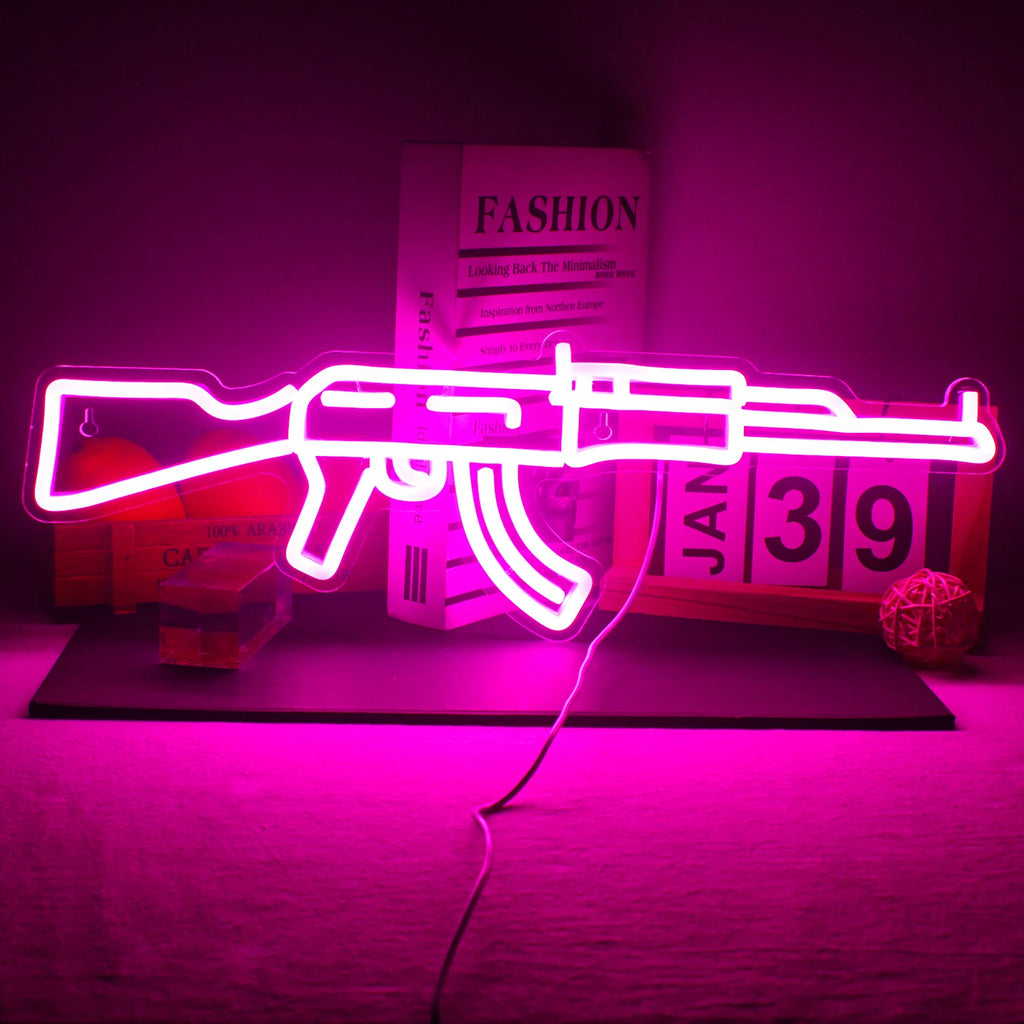 Neon Gun Light