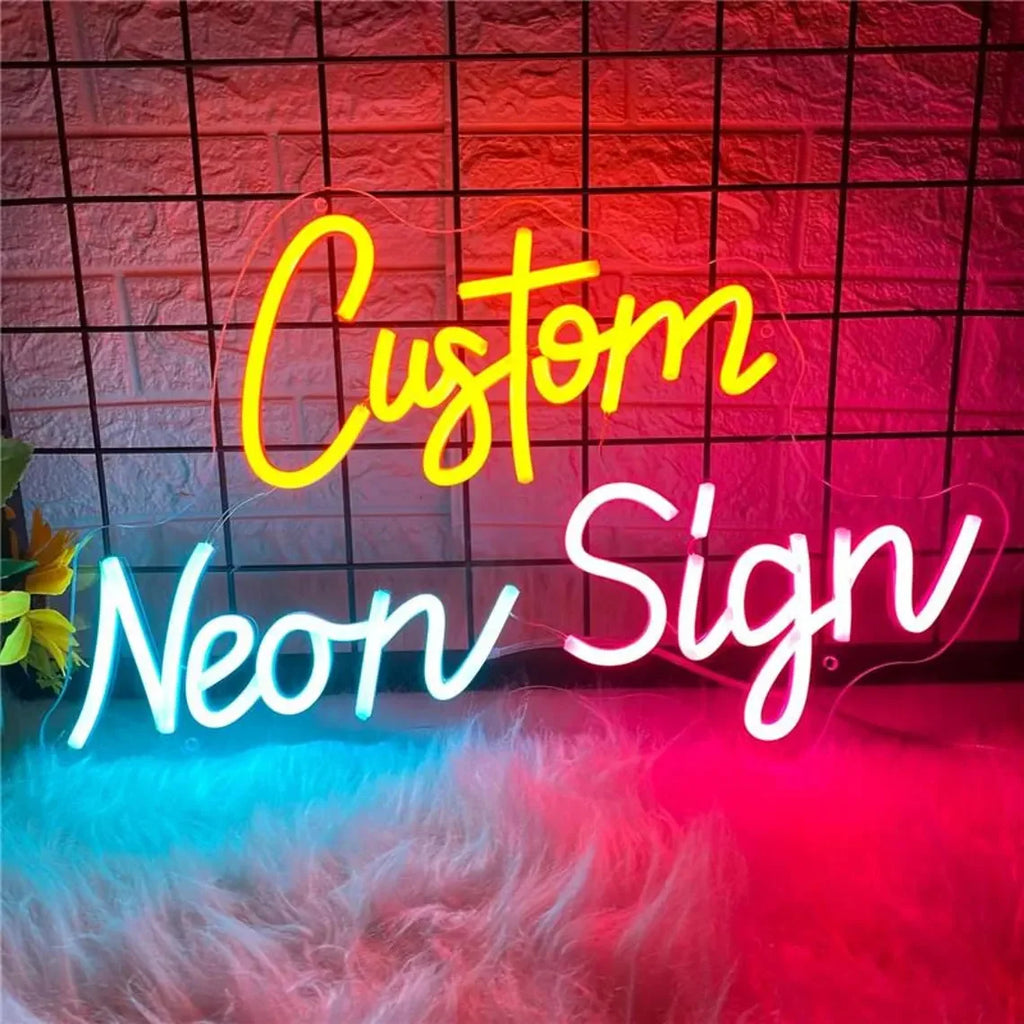 Custom Neon Sign | Neon Lights｜Personalized Gifts | Nursery Name Sign | Personalized Neon | LED Light Neon Sign｜Wall Decor