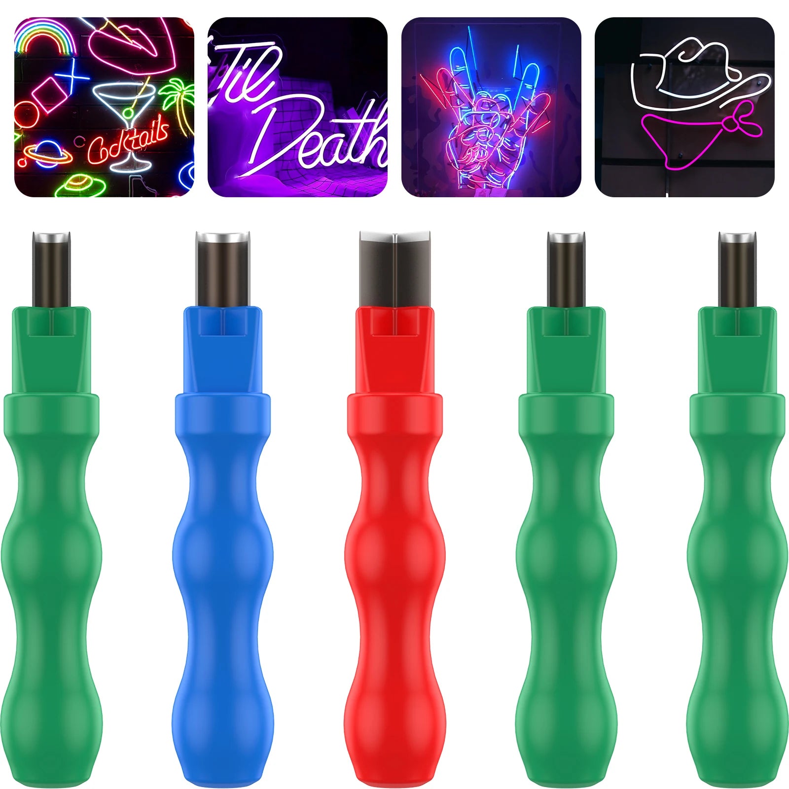 Neon Light Cutter Portable Cutting Neon Lamp Hand Tool High Speed Steel Neon Strip Trimming Hand Tool Neon Light Cutting