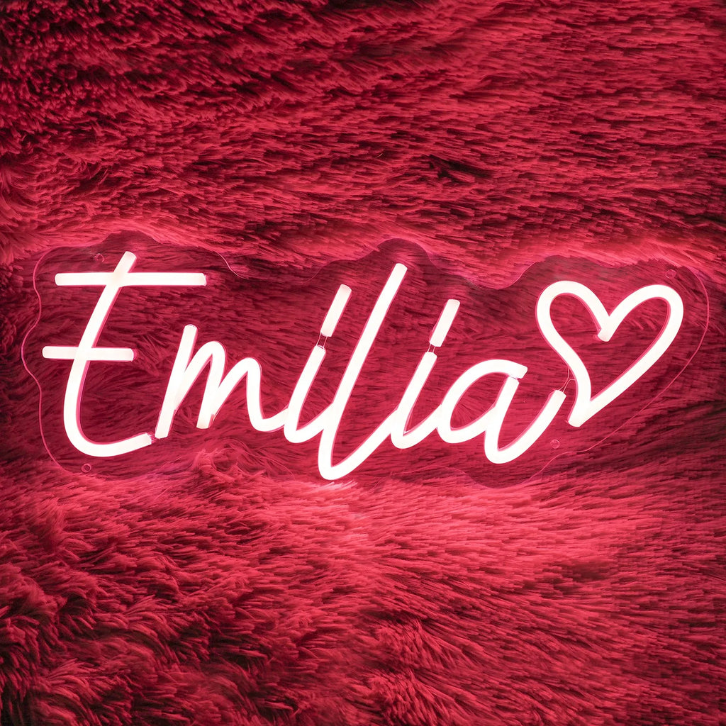Name Neon Sign Custom Name Sign Personalized Neon Night Lights Christmas Birthday Gifts Boy Girl Room Bedroom Decor Wall Hanging