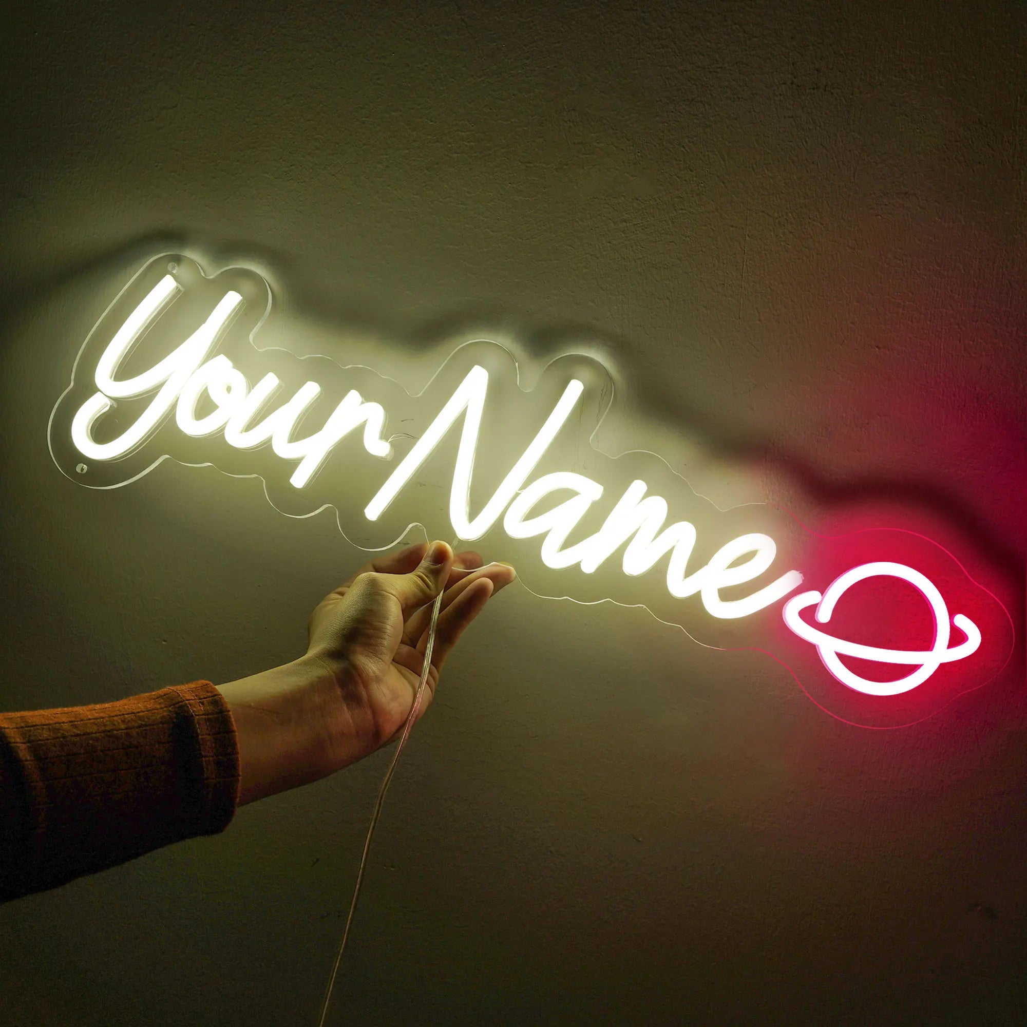 Name Neon Sign Custom Name Sign Personalized Neon Night Lights Christmas Birthday Gifts Boy Girl Room Bedroom Decor Wall Hanging